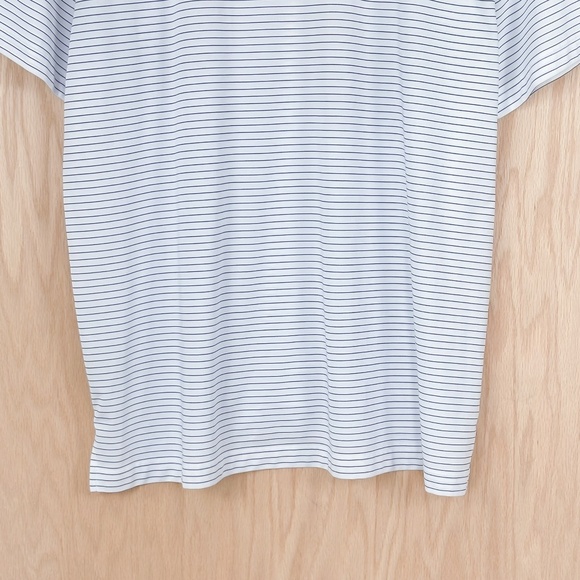 Donald Ross Aronimink Striped Golf Polo Shirt - Picture 7 of 9